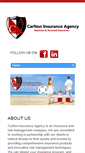 Mobile Screenshot of carltonagency.com